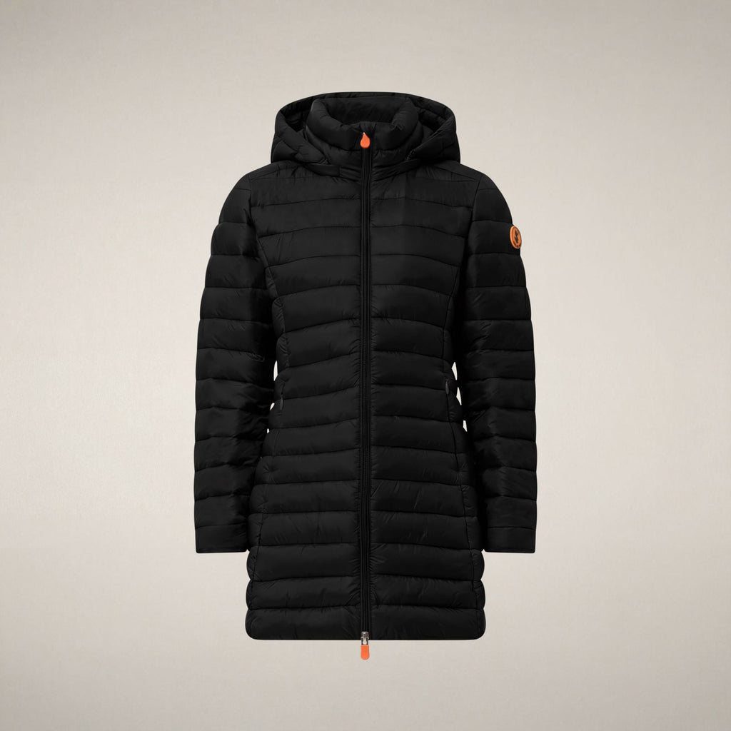 Women's Puffer Coat Carol in Black