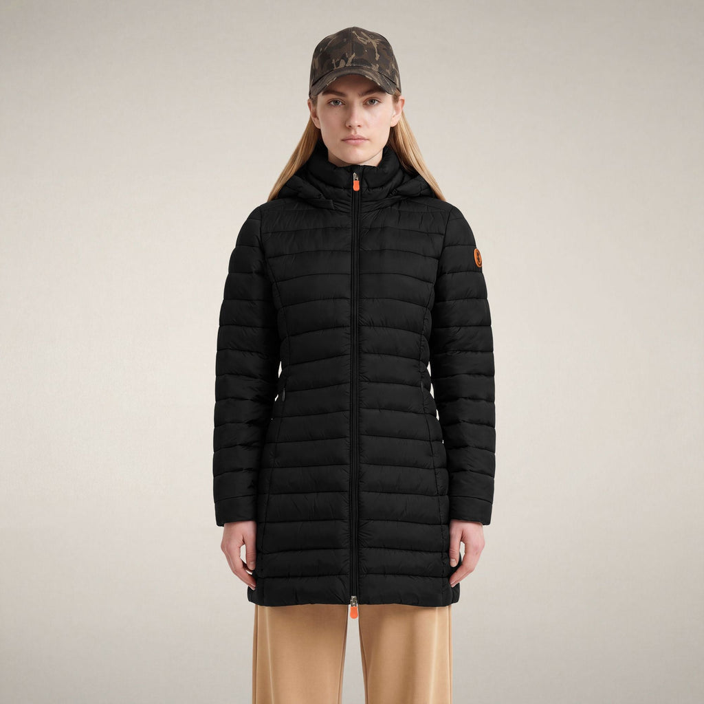 Women's Puffer Coat Carol in Black
