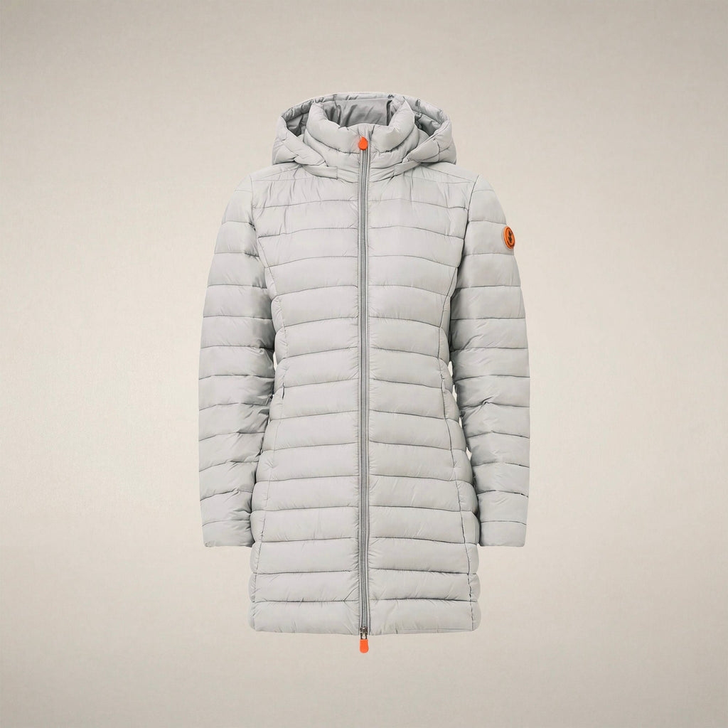 Women's Puffer Coat Carol in Frozen Grey