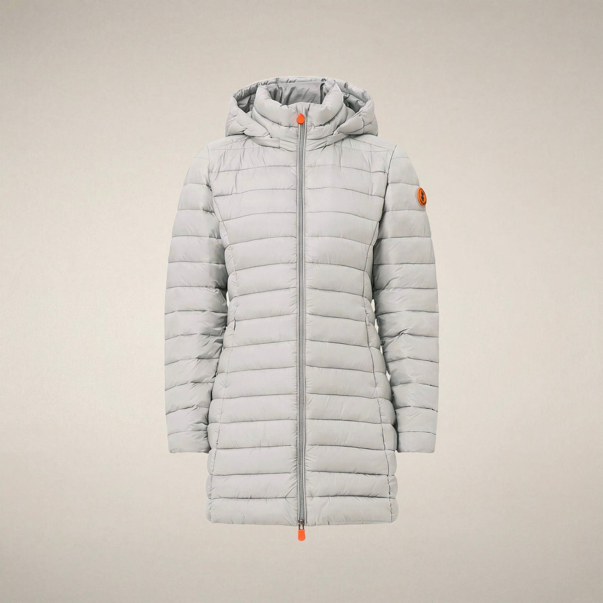 Women's Puffer Coat Carol in Frozen Grey