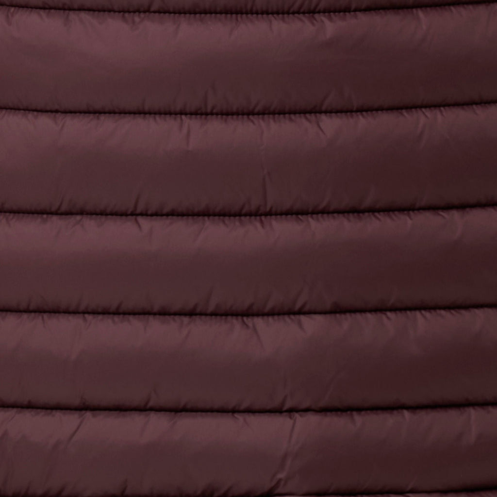 Women's Puffer Coat Carol in Burgundy Black
