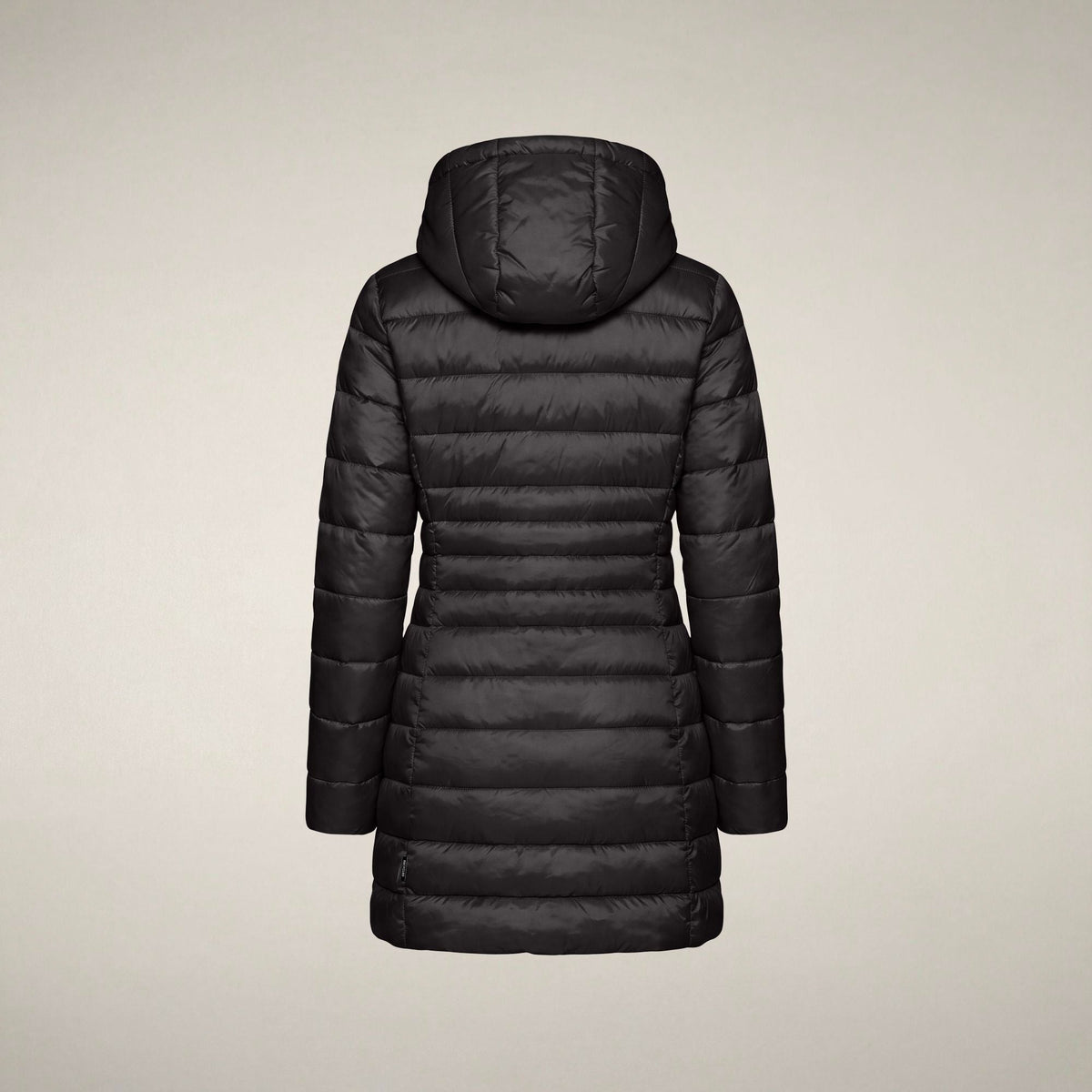Women's Puffer Coat Reese in Brown Black