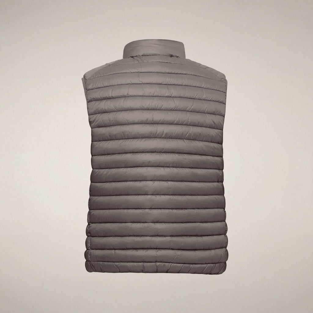 Men's Puffer Vest Adam in Gunmetal Grey
