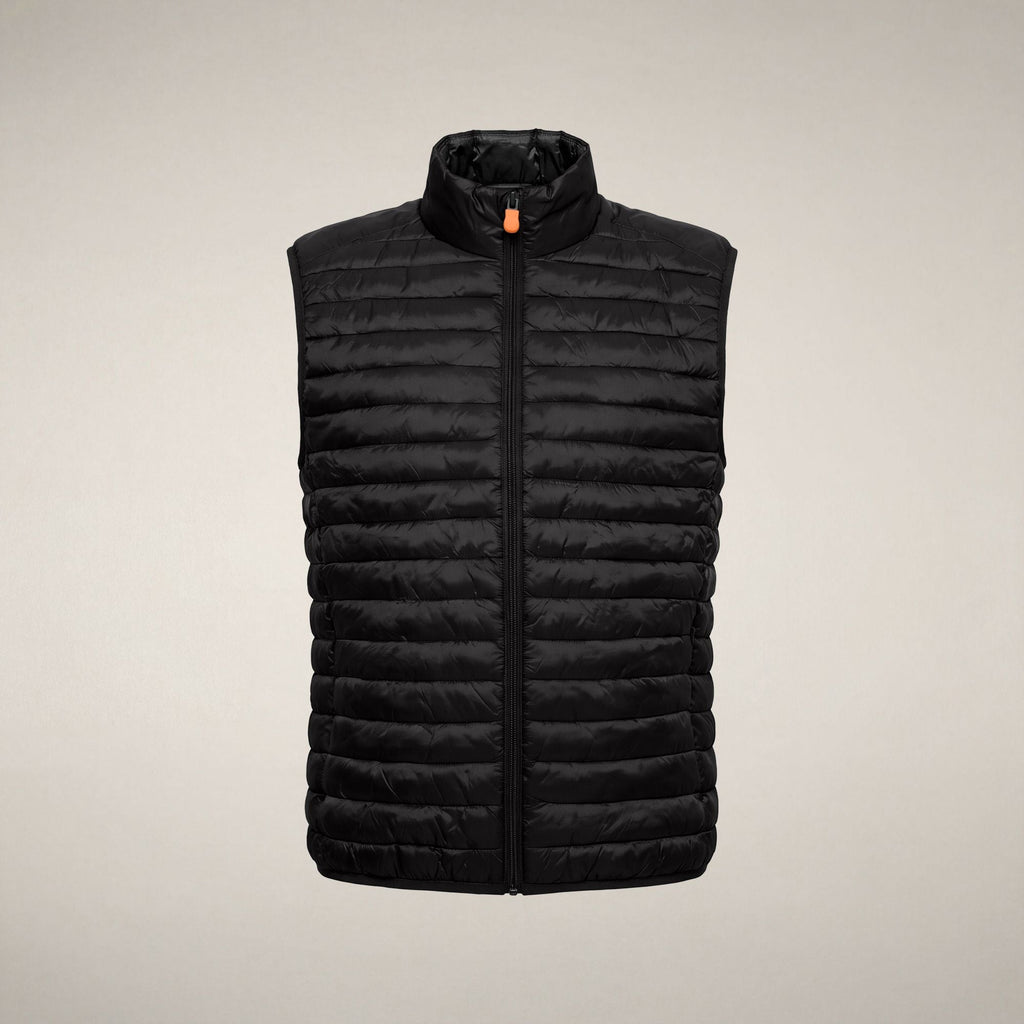 Men's Puffer Vest Vince in Black