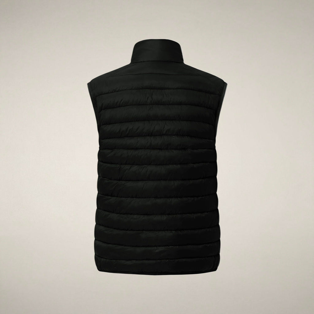 Men's Puffer Vest Rupert in Green Black