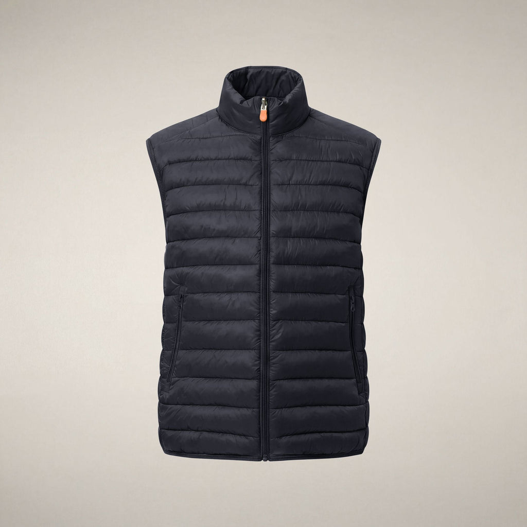 Men's Puffer Vest Rupert in Blue Black