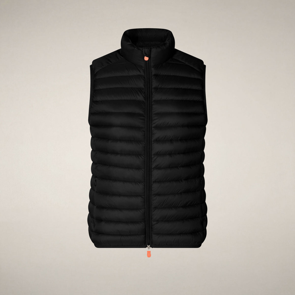 Women's quilted vest Charlotte in black