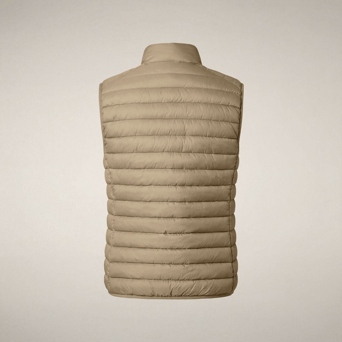 Women's quilted vest Charlotte in elephant grey