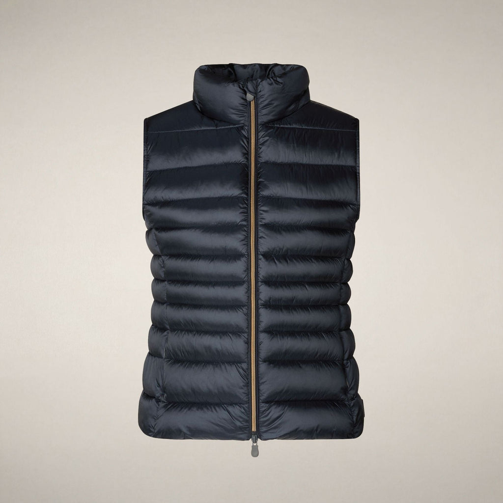 Women's Puffer Vest Lynn in Blue Black