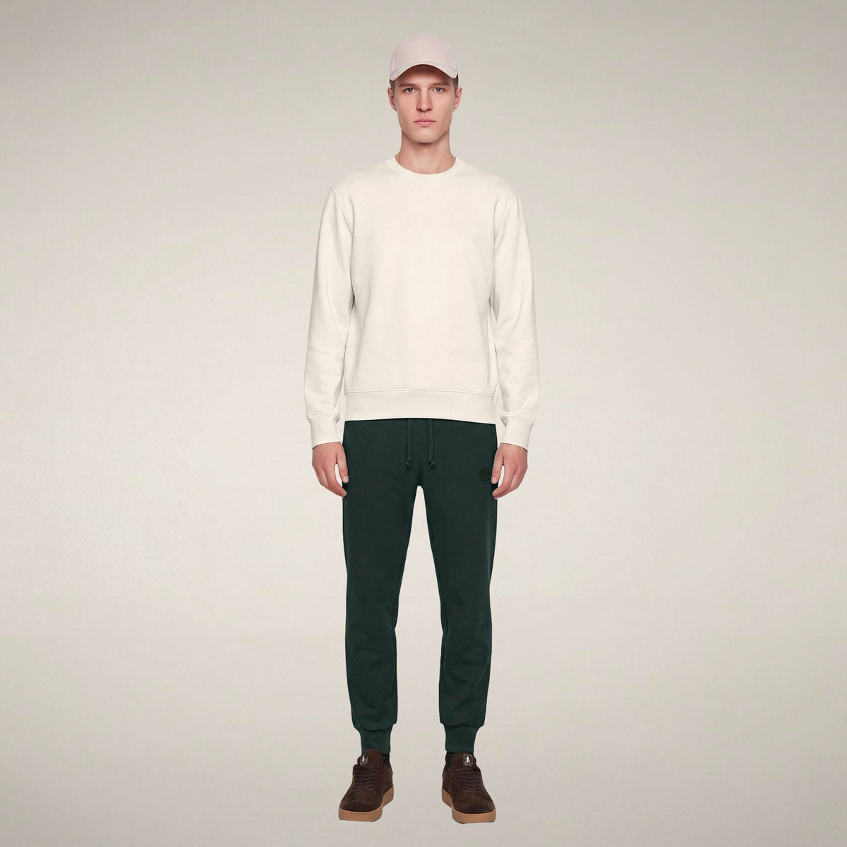 Men's Joggers Enno in Nori Green