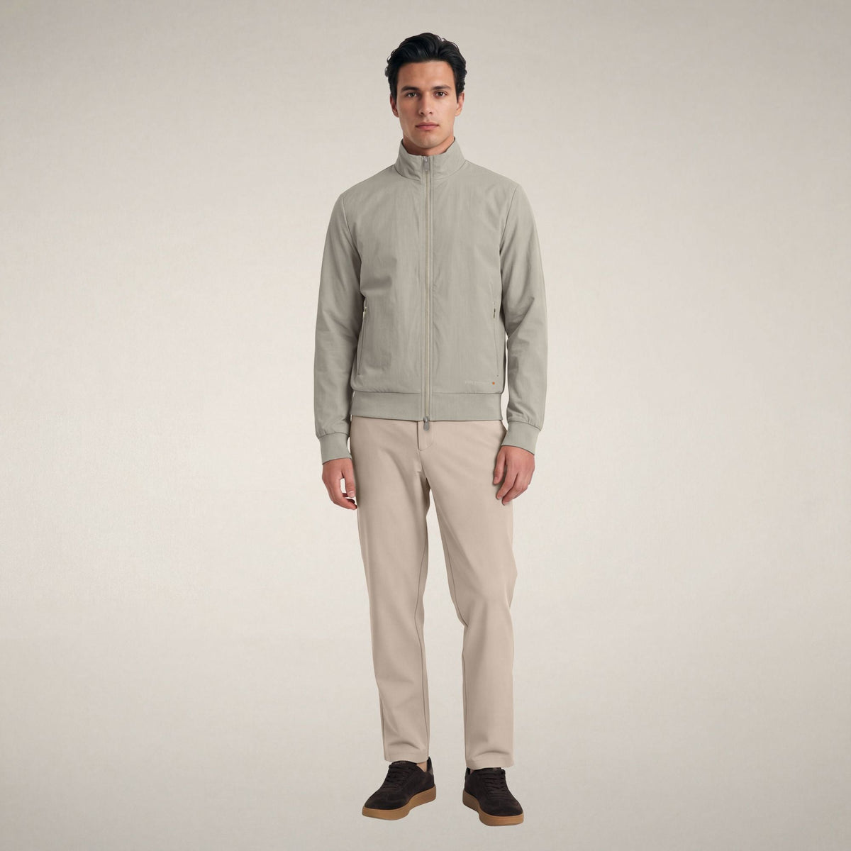 Men's Jacket Tulio in Rainy Beige