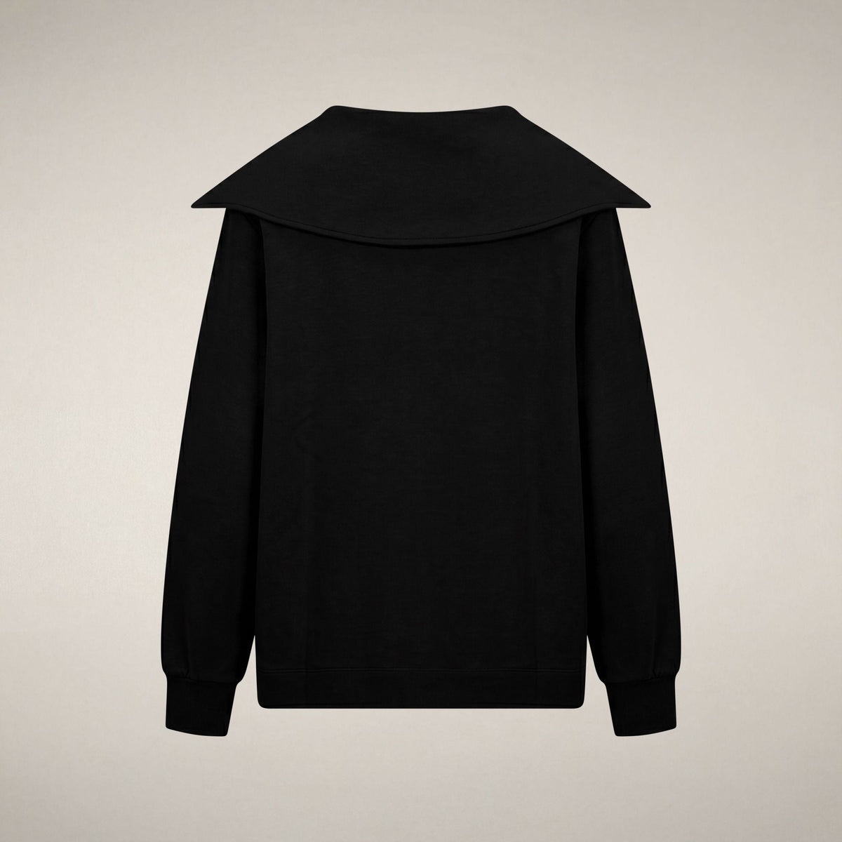 Women's Half-Zip Top Hinata in Black