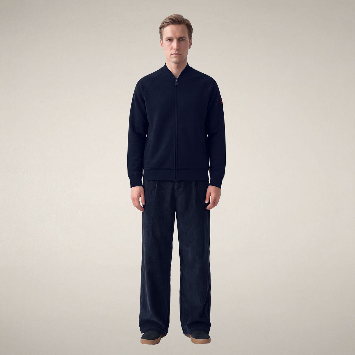Men's Hinoki Sweatshirt in Navy Blue