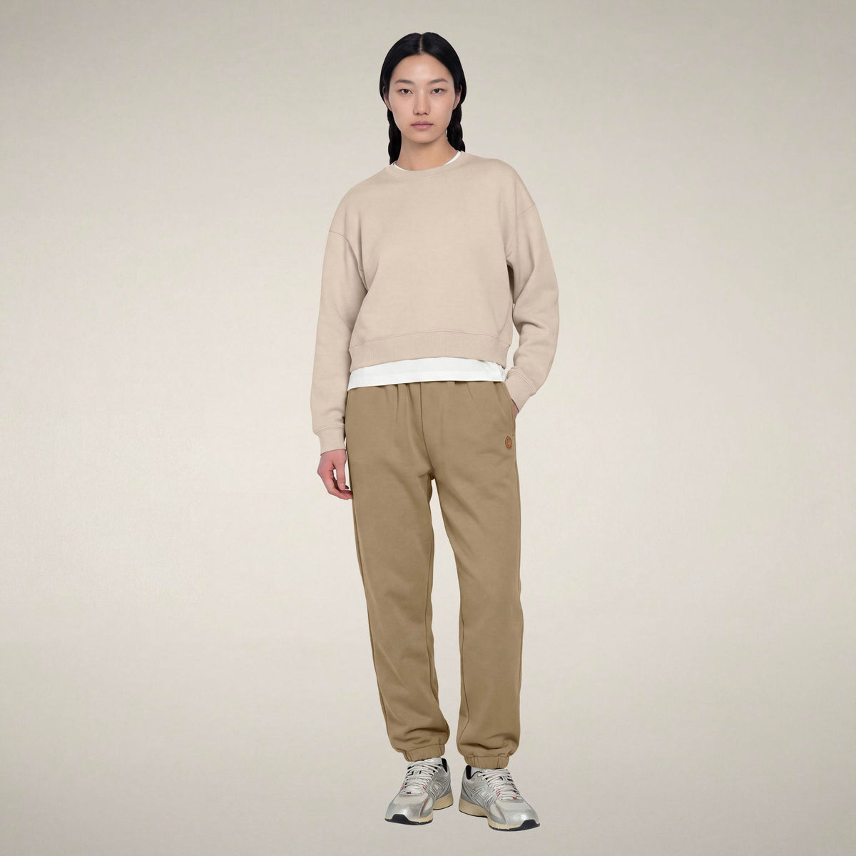 Women's Pants Hiroko in Biscuit Beige