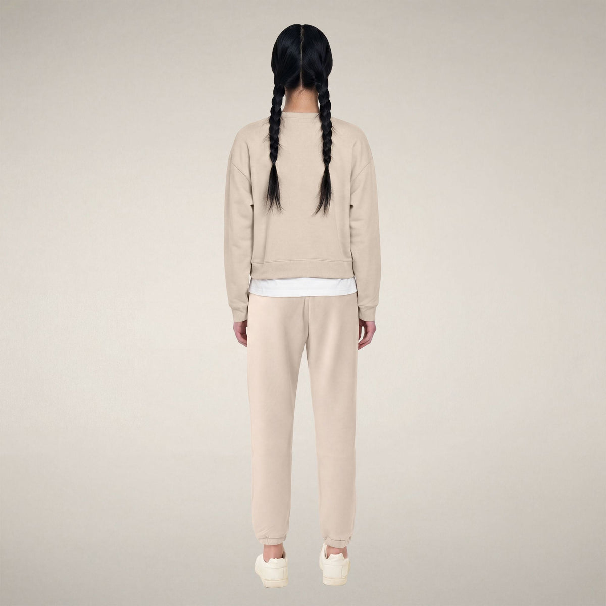 Women's Pants Hiroko in Rainy Beige