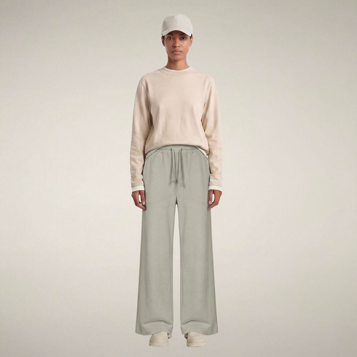 Women's Pants Izumi in Rainy Beige