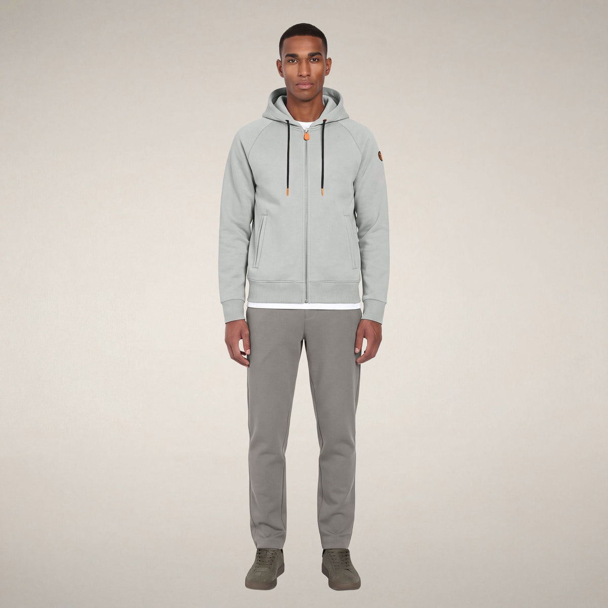 Unisex Scuba Hoodie Syd in Off White