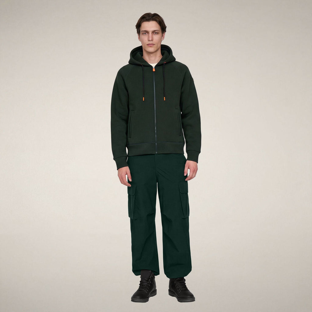 Unisex Scuba Hoodie Syd in Nori Green