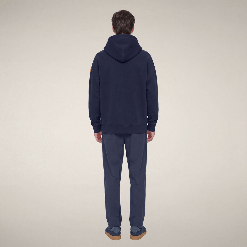 Unisex Scuba Hoodie Syd in Navy Blue
