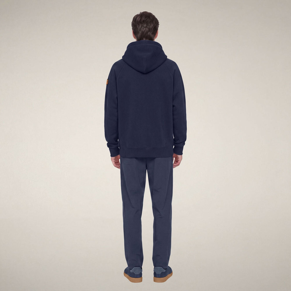 Unisex Scuba Hoodie Syd in Navy Blue