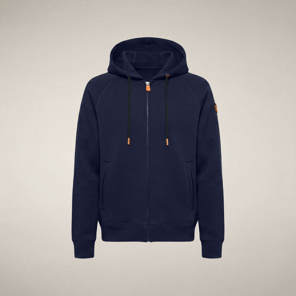 Unisex Scuba Hoodie Syd in Navy Blue