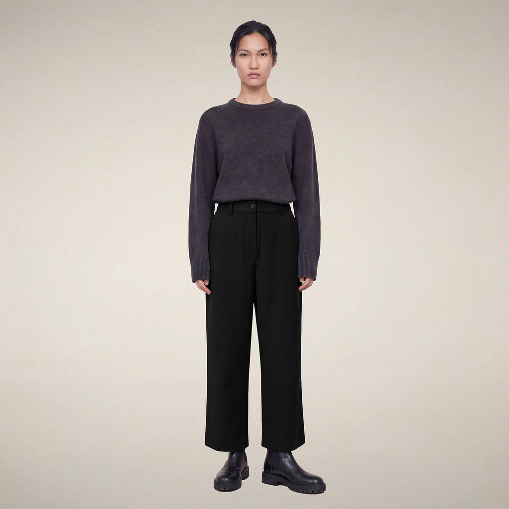 Women's Chino Trousers Gita in Black