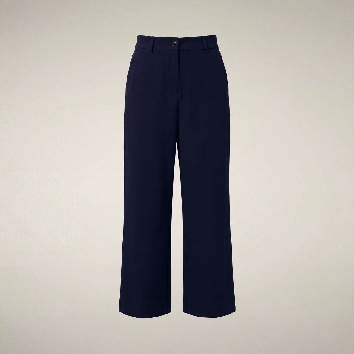 Women's Chino Trousers Gita in Navy Blue