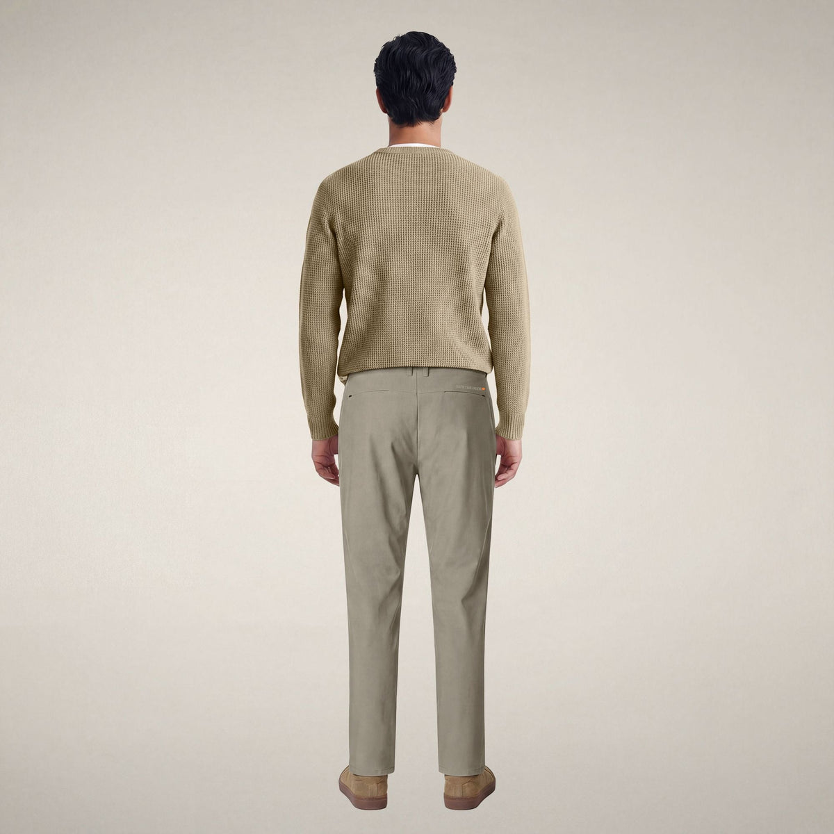 Men's Trousers Steve L.32 in Rainy Beige