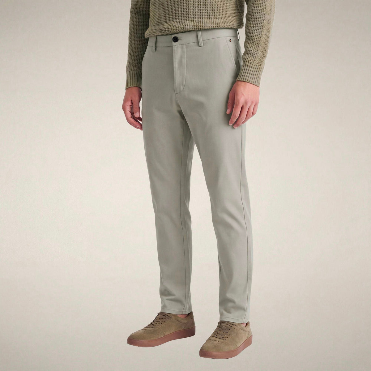 Men's Trousers Steve L.32 in Rainy Beige