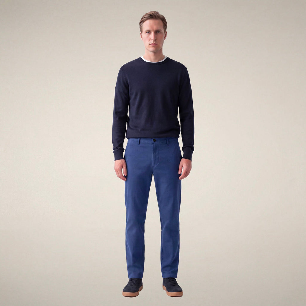Men's Trousers Steve L.32 in Navy Blue