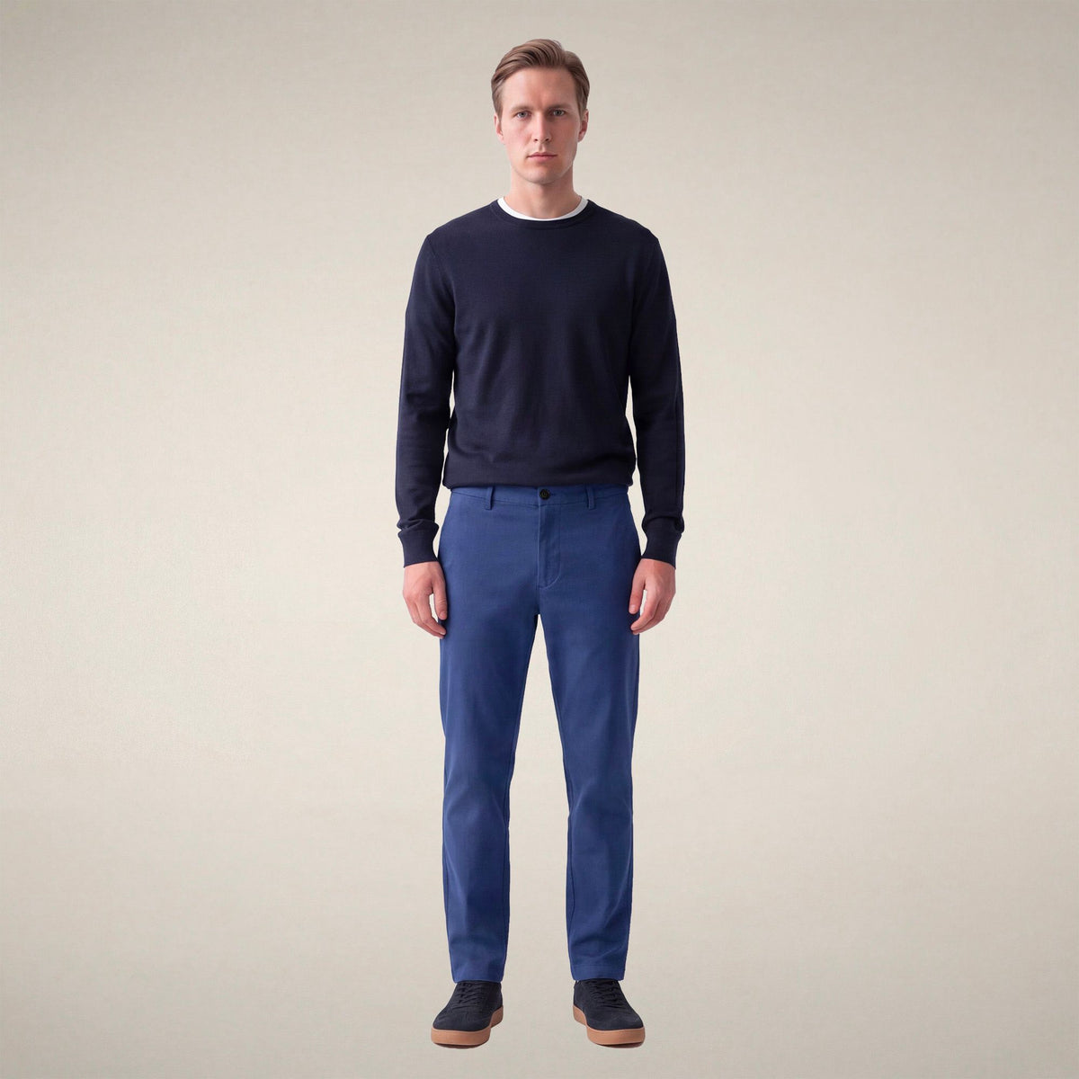 Men's Trousers Steve L.32 in Navy Blue