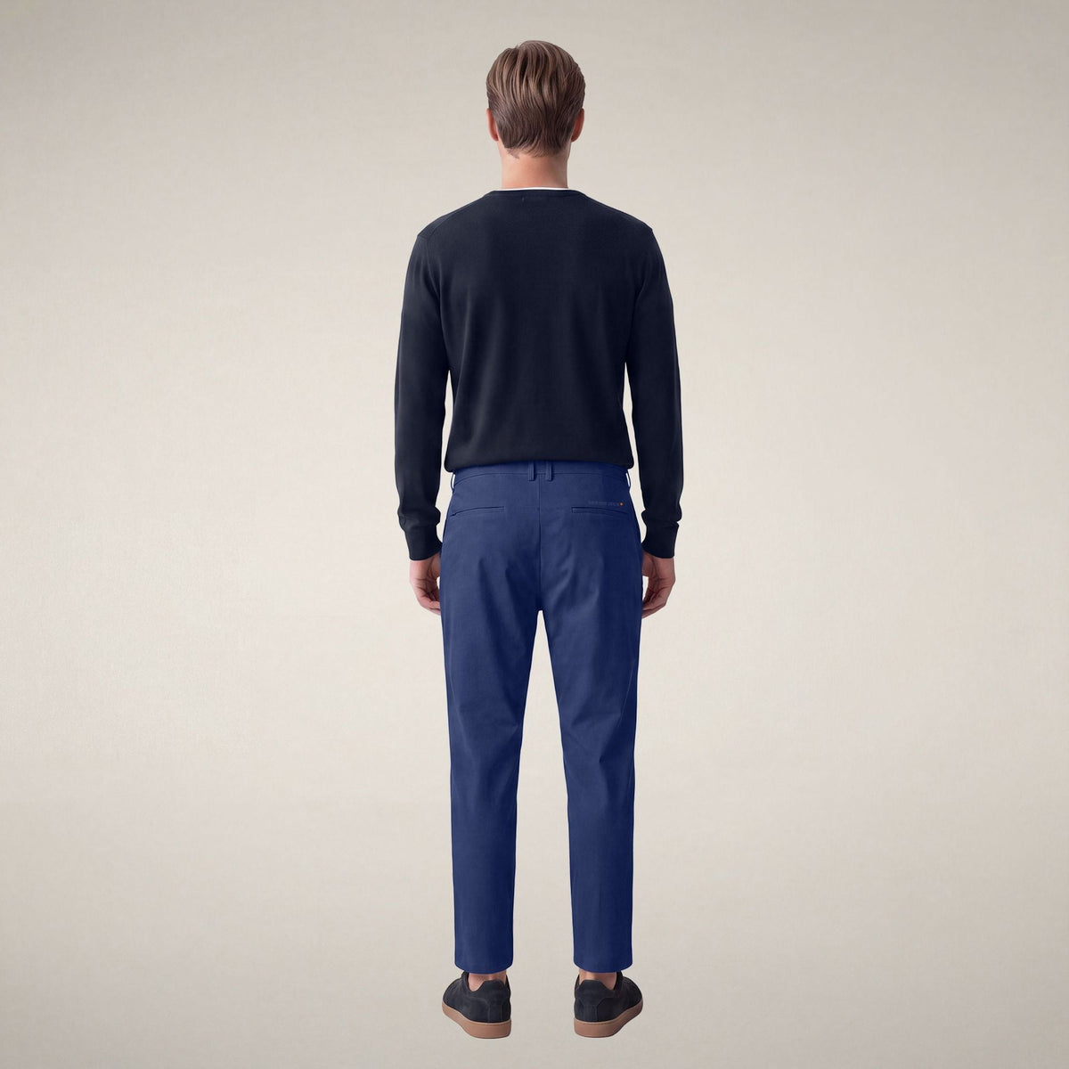 Men's Trousers Steve L.32 in Navy Blue