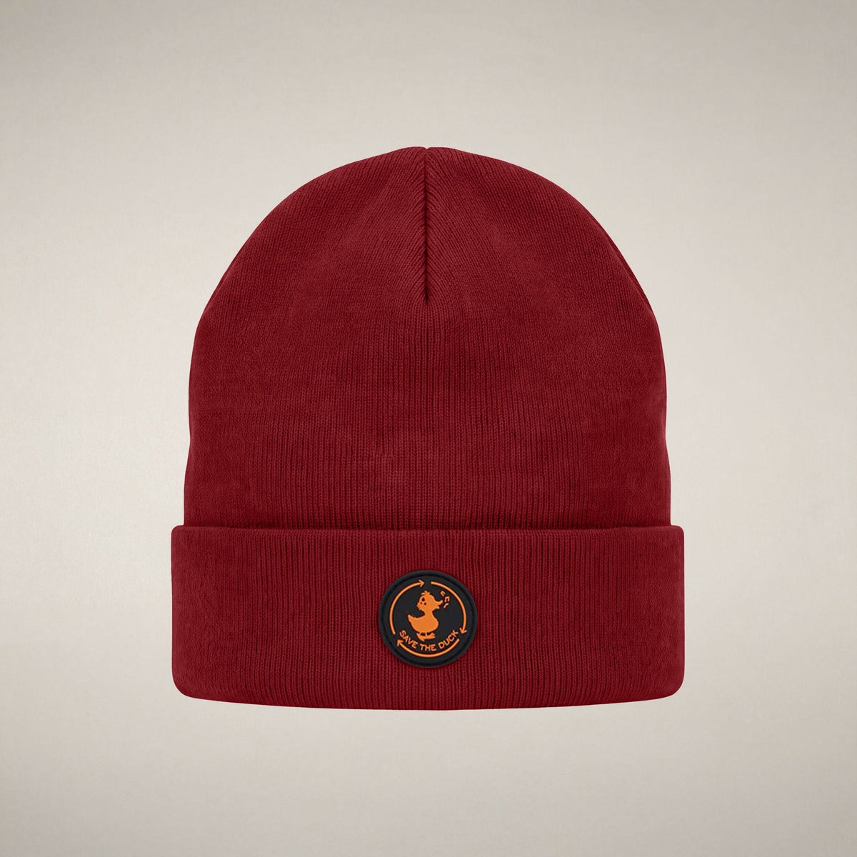 Unisex Beanie Lou in Dark Red