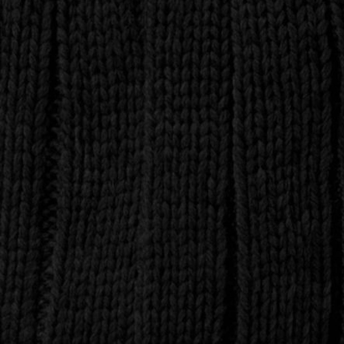 Unisex ribbed beanie jo in black