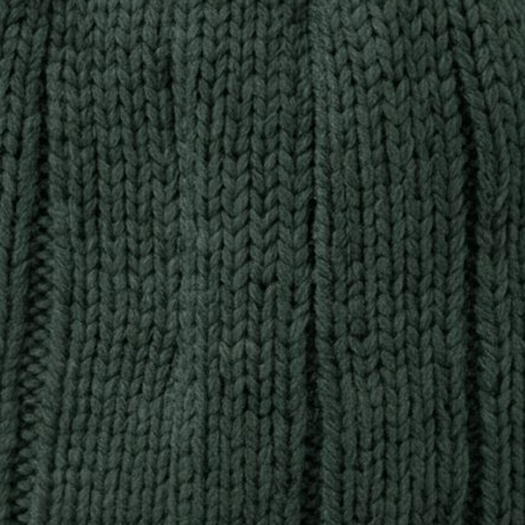 Unisex Ribbed Beanie Jo in Nori Green