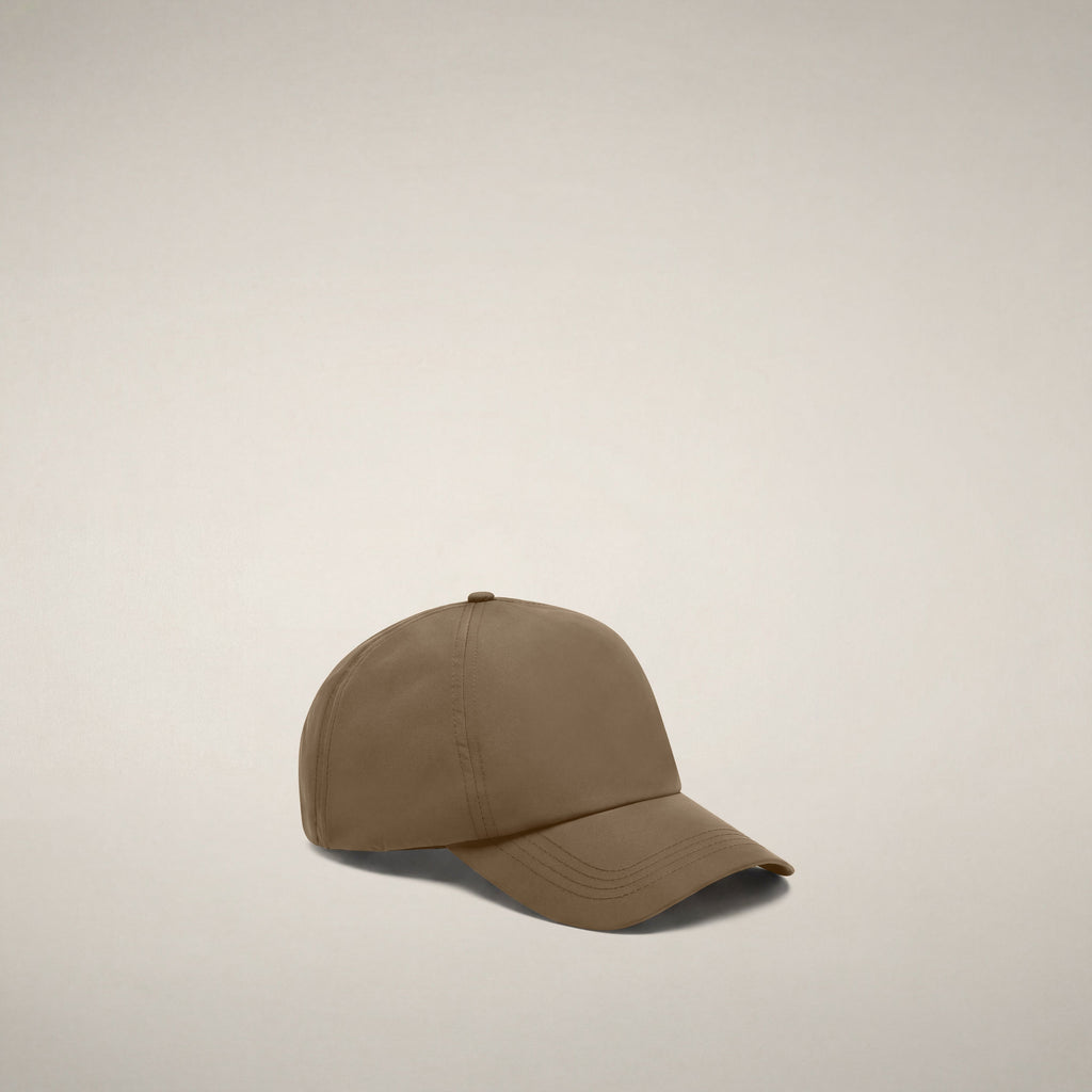 Unisex cap Cleber in Khaki Brown