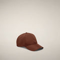 Unisex cap Rory in Sienna Red