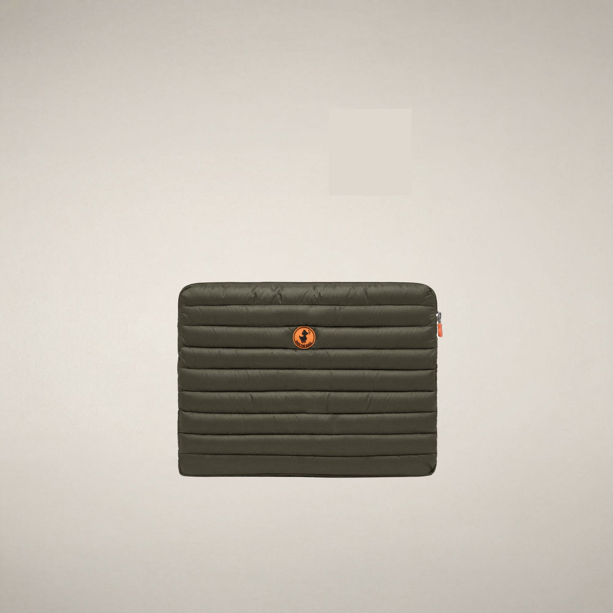 Unisex Quilted Laptop Holder Vesta in Snake Green