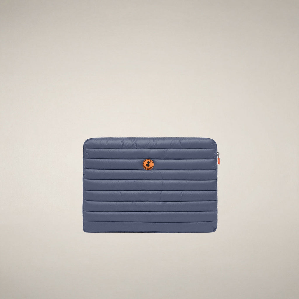 Unisex Quilted Laptop Holder Vesta in Cornflower Blue