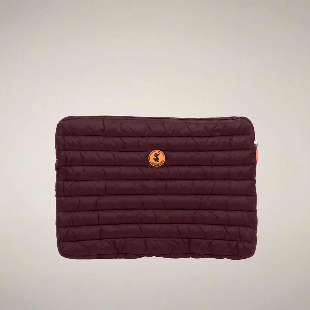 Unisex PC Case Vesta in Burgundy Black