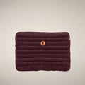 Unisex PC Case Vesta in Burgundy Black