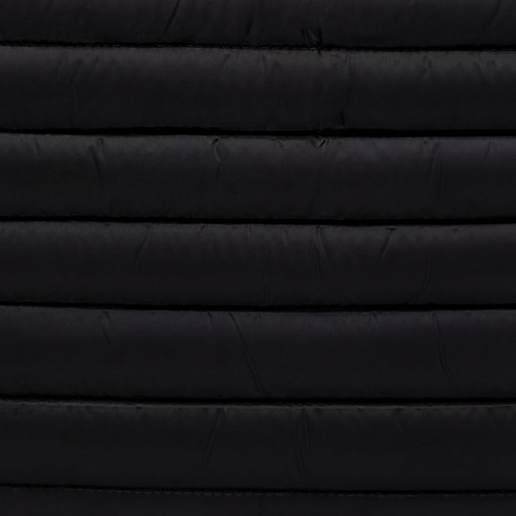 Unisex Quilted Pouch Big Shaula in Black