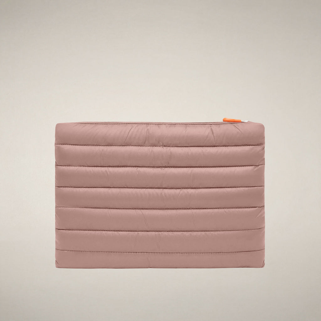 Unisex Quilted Pouch Big Shaula in Blush Pink