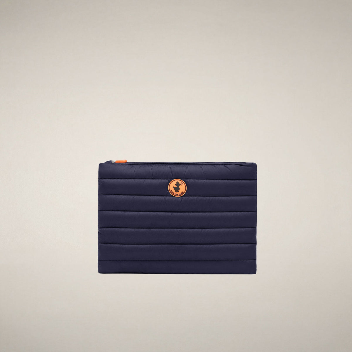 Unisex Quilted Pouch Big Shaula in Navy Blue