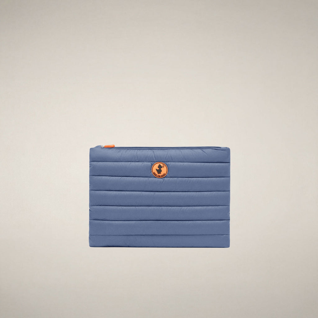 Unisex Quilted Pouch Big Shaula in Cornflower Blue