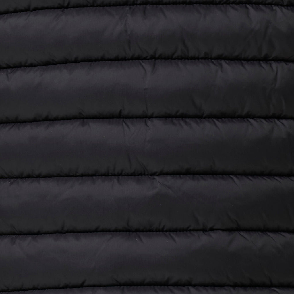 Unisex quilted pouch shaula in black
