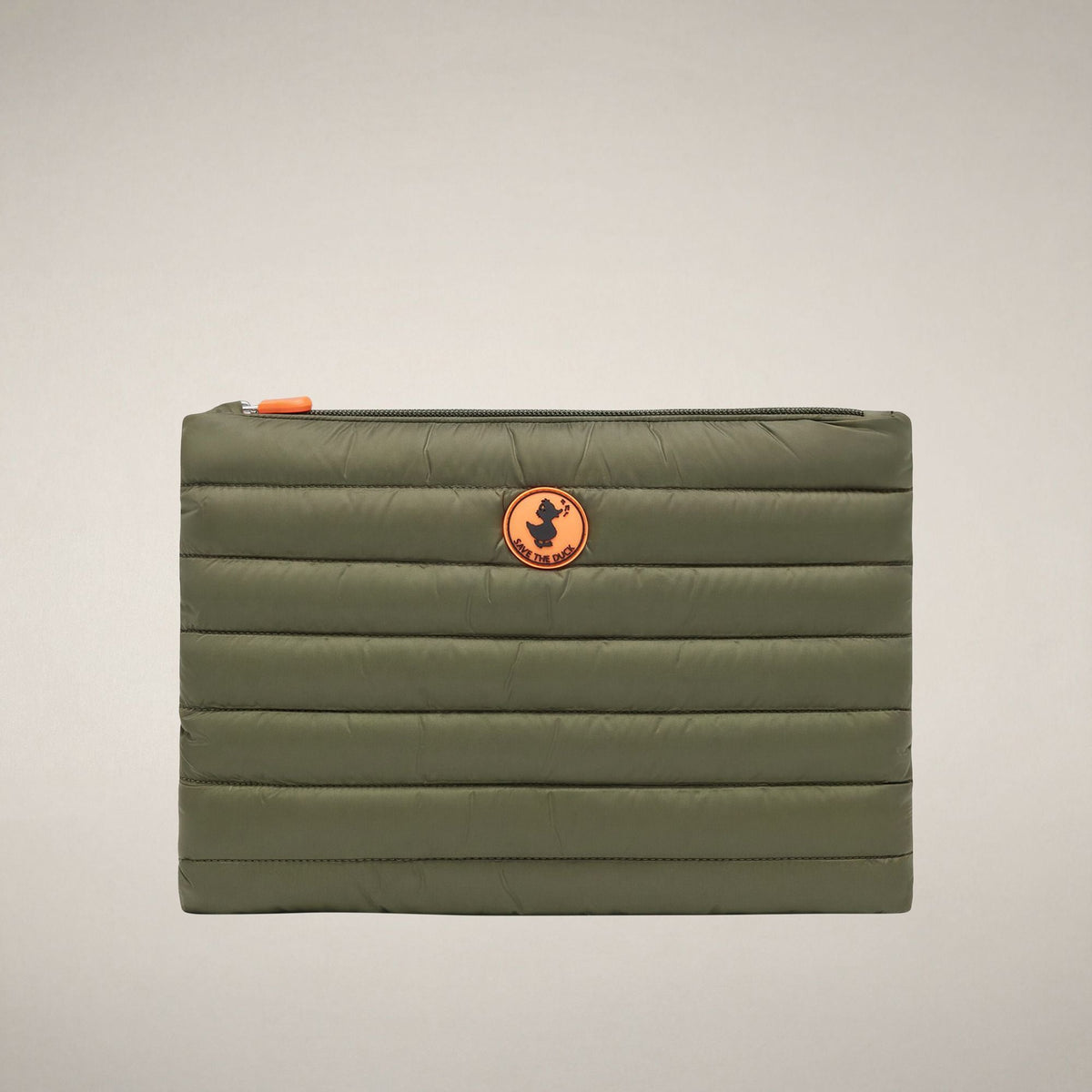 Unisex Quilted Pouch Shaula in Dusty Olive