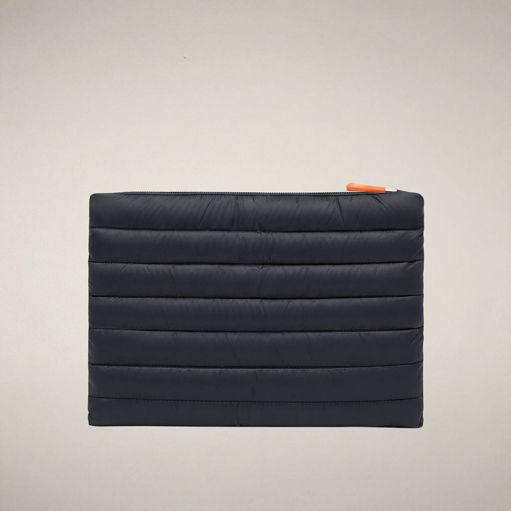 Unisex Quilted Pouch Shaula in Blue Black