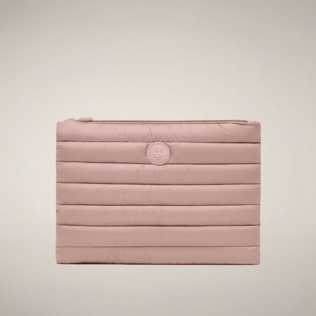 Unisex Quilted Pouch Big Thalassa in Baby Pink