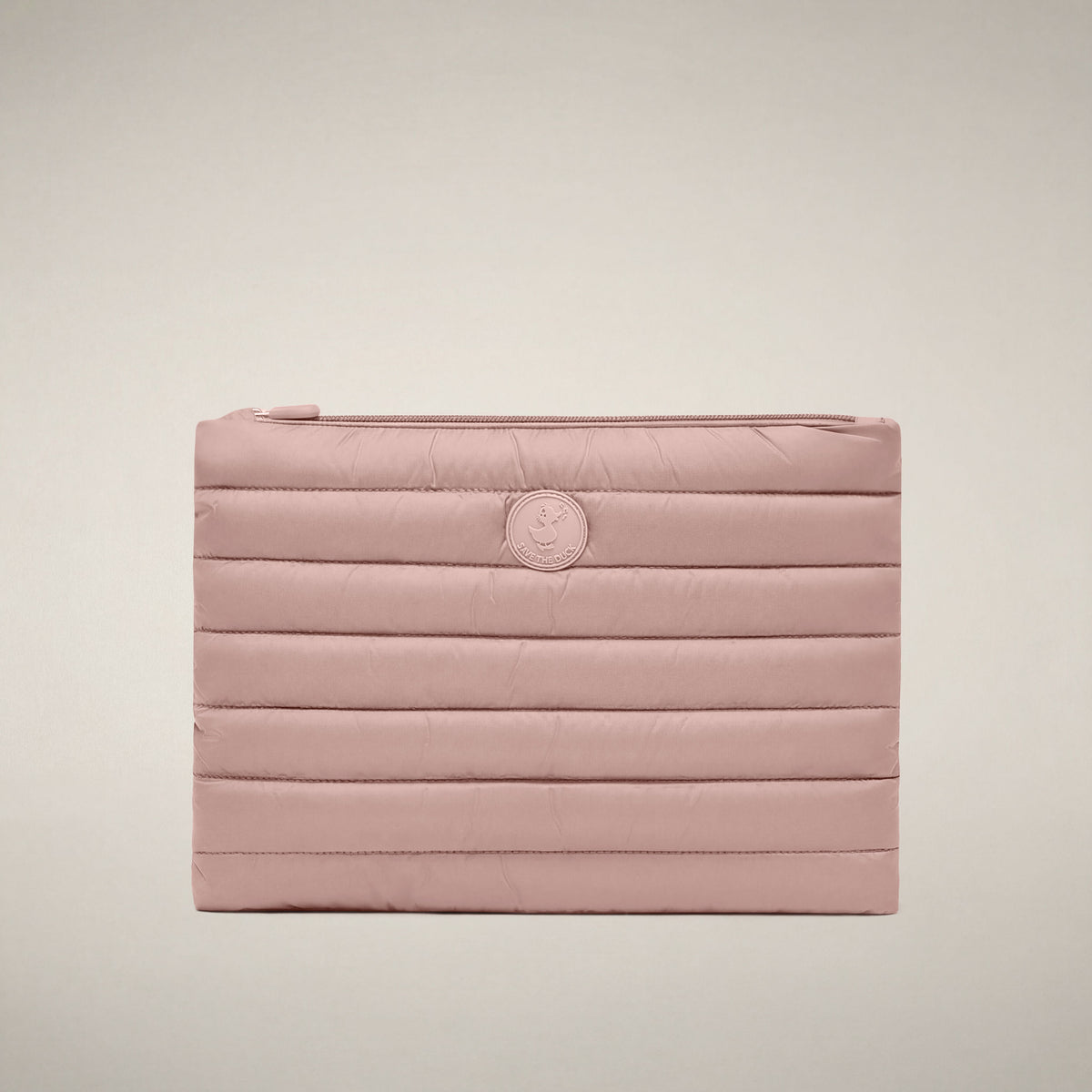 Unisex Quilted Pouch Big Thalassa in Baby Pink
